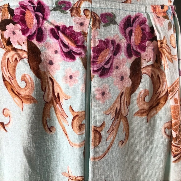 Rare Hummingbird colorful sundress with pleated bottom by anix, - Picture 6 of 6